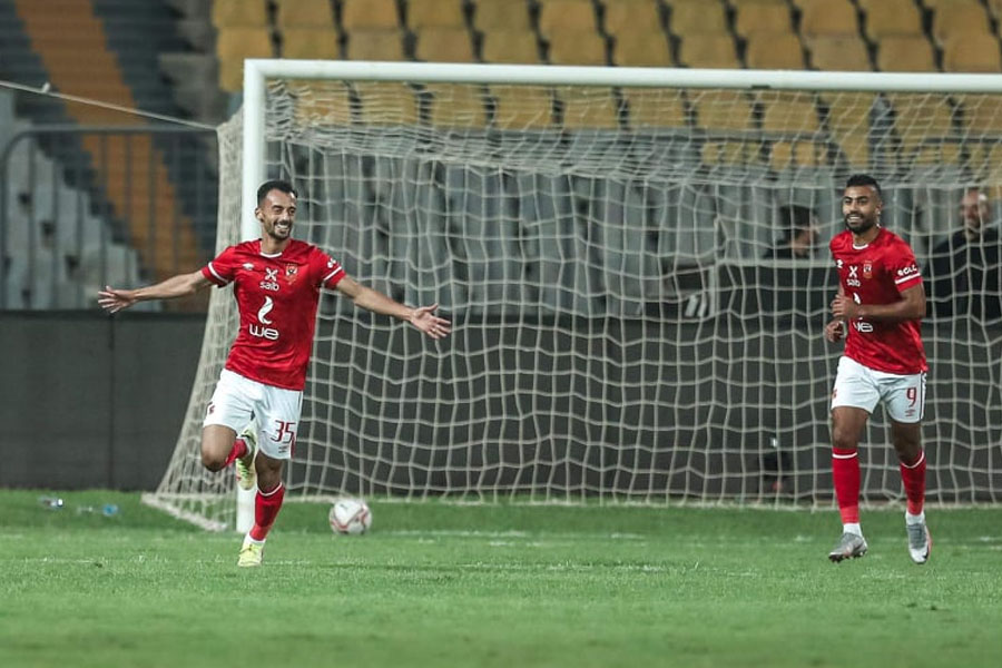 الدوري الممتاز| أحمد عبد القادر يسجل الهدف الرابع للأهلي أمام الإسماعيلي